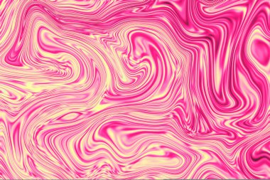 Pembe mermer arka plan. Sıvı yüzey dijital illüstrasyon kafes.