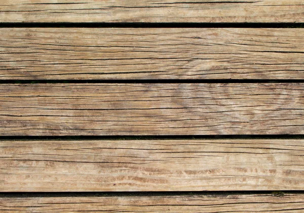 Bright wood background. Natural wood texture with horizontal lines. — Stock Photo, Image
