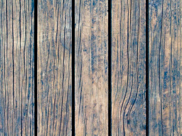 Toned wood texture with vertical lines. Warm brown wooden background for natural banner. — Stock Photo, Image