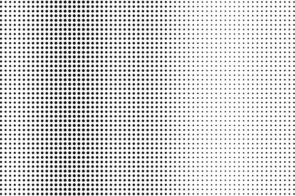 Чорно-білий точковий напівтоновий векторний фон. Формальний напівтоновий візерунок . — стоковий вектор