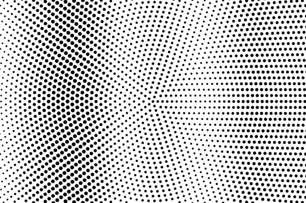 Yarım ton vektör arka plan siyah ve beyaz noktalı. Sık noktalı resim deseni. Siyah nokta şeffaf kaplama üzerinde. Tek renkli resimde noktalı. Dikey Noktalı Gradyan. Pop art doku noktalı