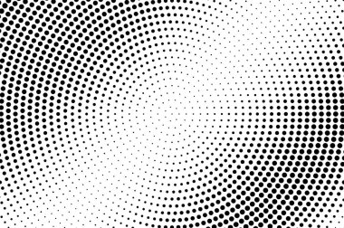 Yarım ton vektör arka plan siyah ve beyaz noktalı. Radyal degrade kaplama noktalı. Tek renkli arka plan. Saydam arka plan üzerinde siyah mürekkep dotwork. Delikli şablonu. Pop art retro tasarımı