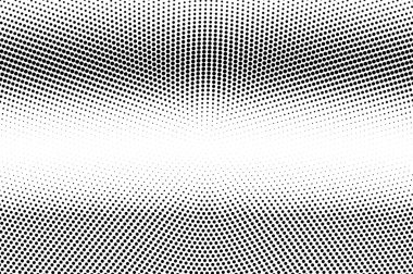 Yarım ton vektör arka plan siyah ve beyaz noktalı. Çizgili kontrast Noktalı Gradyan. Tek renkli arka plan. Saydam arka plan üzerinde siyah mürekkep nokta. Delikli şablonu. Pop art retro tasarımı