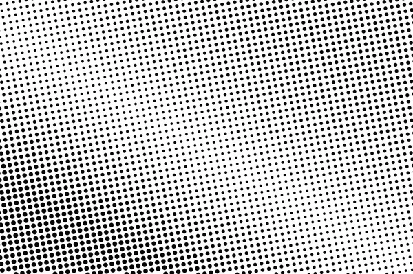 Demi Ton Pointillé Noir Blanc Fond Vectoriel Demi Ton Gradient — Image vectorielle