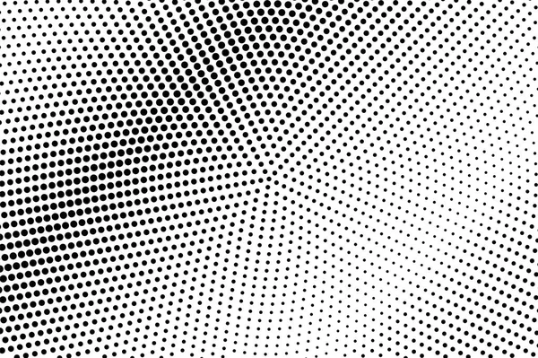 黒と白は ハーフトーンをドット ハーフ トーンのベクトルの背景 斜めの光のドット グラデーション 抽象的なモノクロのテクスチャー 透明な背景に黒インクのドット ポップアートの Dotwork — ストックベクタ
