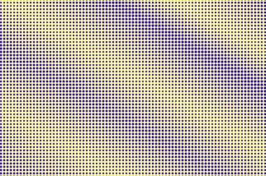 Mavi sarı noktalı yarım ton. Çapraz sık Noktalı Gradyan. Yarım ton vektör arka plan