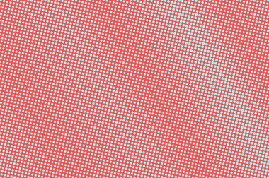 Mavi ve kırmızı noktalı yarım ton. Noktalı Gradyan soluk. Yarım ton vektör arka plan. Soyut fütüristik doku