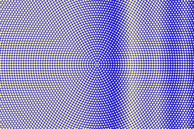 Mavi sarı noktalı yarım ton. Dikey sık Noktalı Gradyan. Yarım ton vektör arka plan.