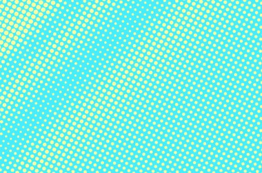 Turkuaz sarı noktalı yarım ton. Çapraz grunge Noktalı Gradyan.