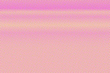 Sarı pembe noktalı yarım ton. Kontrast ince Noktalı Gradyan. Yarım ton vektör arka plan.