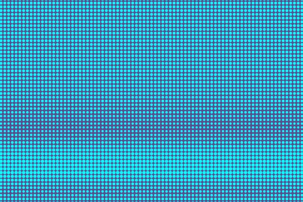 Semitono punteado violeta azul. Gradiente punteado horizontal liso. Medio tono vector fondo . — Vector de stock
