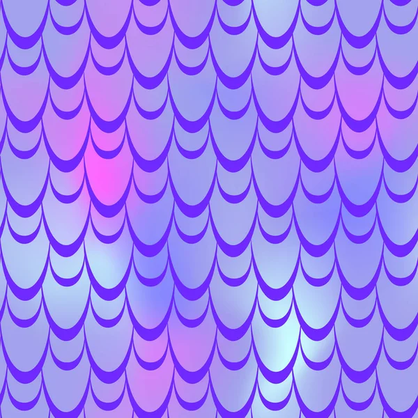 Ultra violeta sirena vector de fondo. Fondo iridiscente de moda . — Vector de stock