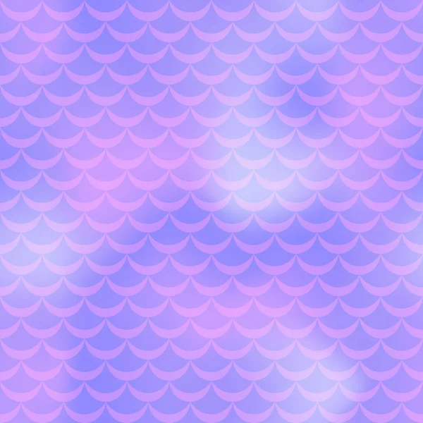 Fundo vetorial sereia violeta. Fundo iridescente pastel frio . — Vetor de Stock