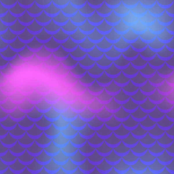 Ultraviolett rosa Meerjungfrau Skala Vektor Hintergrund. trendy schillernder Hintergrund. Fischschuppenmuster. — Stockvektor
