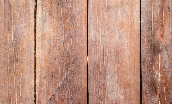 Warm brown wooden texture. Timber board top view photo background. Rustic wood backdrop. — Stock Photo, Image