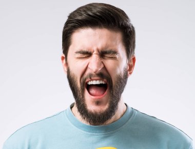 Sakallı adam portresi 