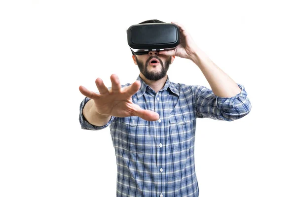 Hombre con gafas VR —  Fotos de Stock