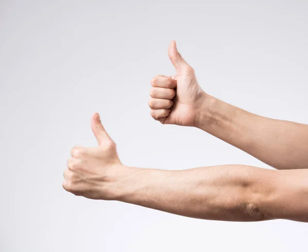 Thumbs up sign — Stock Photo, Image