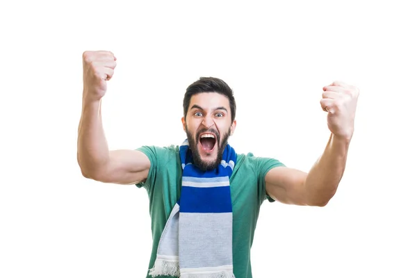 Football fan emotions — Stock Photo, Image