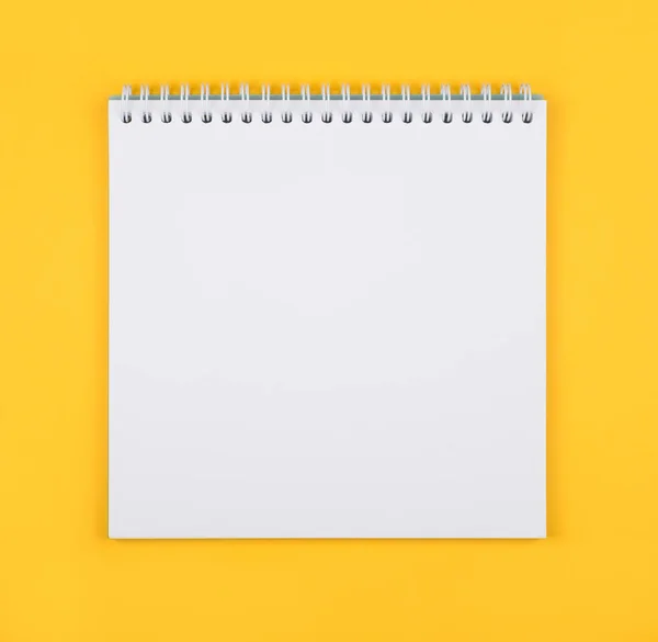 Empty white notepad — Stock Photo, Image