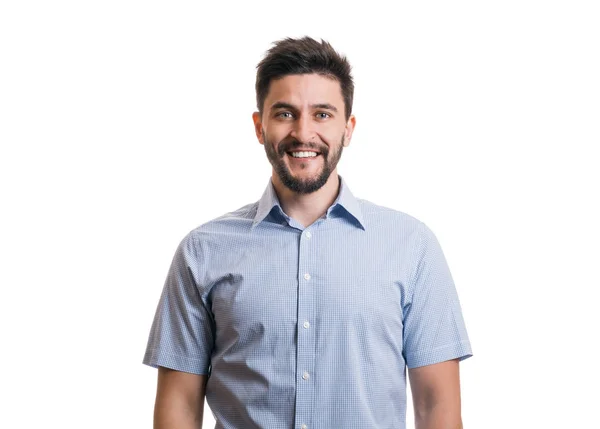 Genç sakallı adam portresi