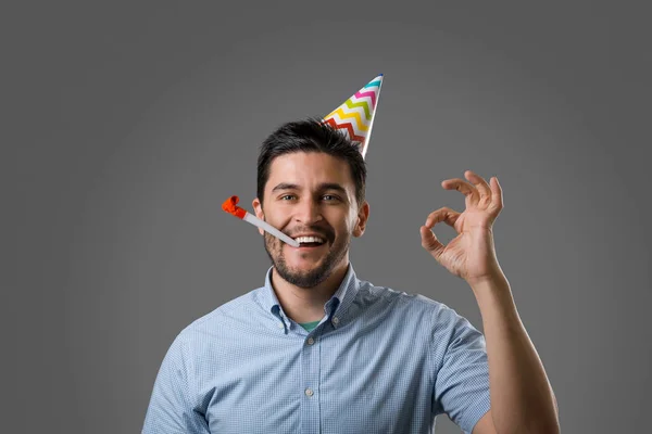 Homem na festa — Fotografia de Stock