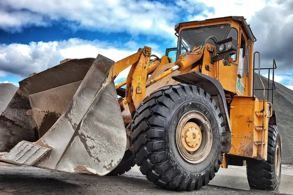 Forklift yükleyici çakıl için