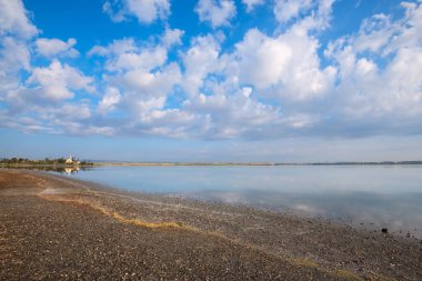 Hala Sultan Tekke sahil Larnaka Tuz Gölü Camii 