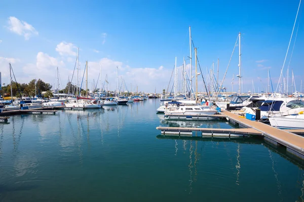 Yacht club in the Larnaca — Stock Photo, Image