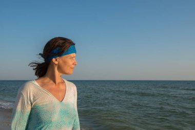 Kadın bir gezgin portresi