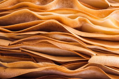 İnce krep yakın çekim