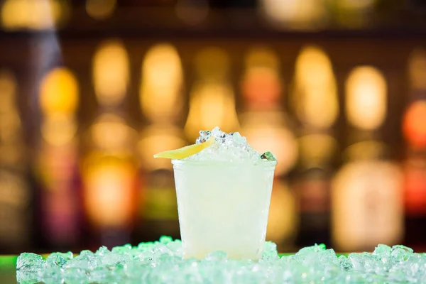 Cocktail Met Citroen Gember Bar — Stockfoto