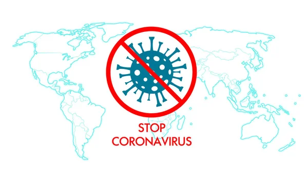 Detendremos Propagación Del Peligroso Coronavirus Por Todo Mundo Quédate Casa —  Fotos de Stock