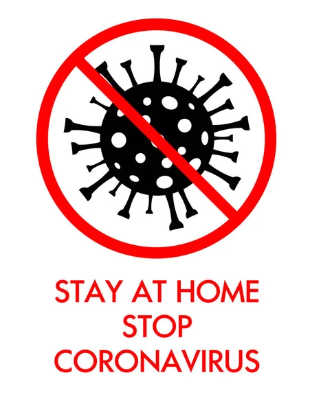 Mercule Coronavirus Microscope Dans Cercle Rouge Rayé Distribution Covid Signe — Photo