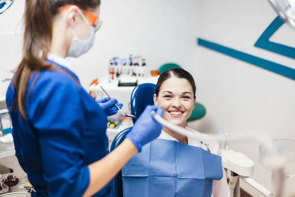 Trabalho Consultório Odontológico — Fotografia de Stock