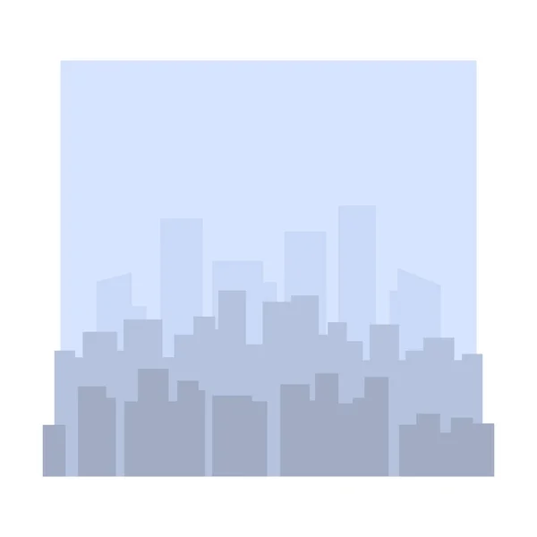 Illustration vectorielle ville skyline — Image vectorielle