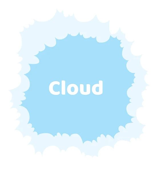Illustration vectorielle des nuages — Image vectorielle