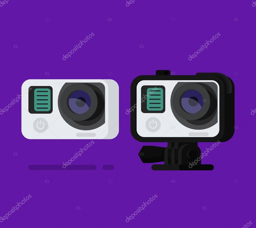 Extreme action video digital camera