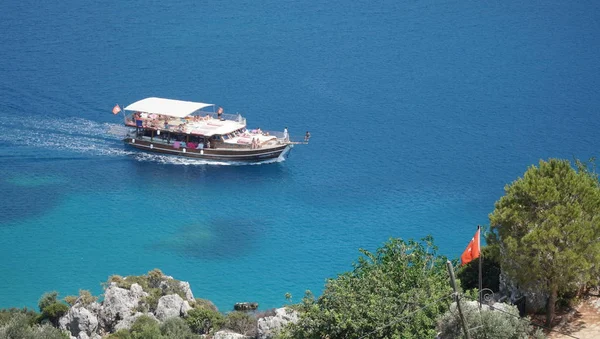 Kalekoy (Simena Ancient City), Kekova - Antalya, TURQUIA — Fotografia de Stock