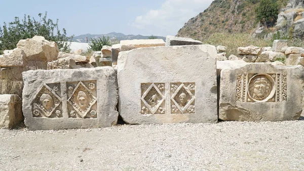 Myra oude stad in Demre, Antalya - Turkije — Stockfoto