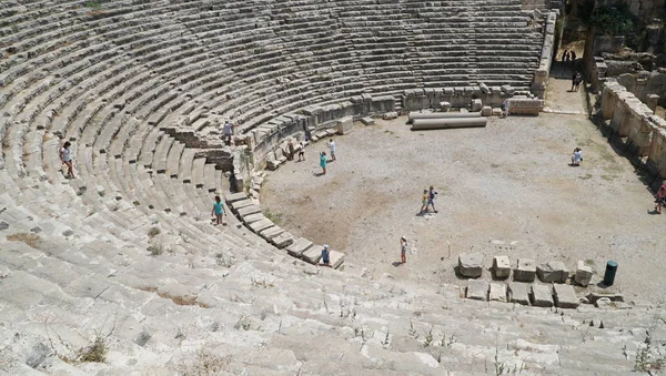 Myra oude stad in Demre, Antalya - Turkije — Stockfoto