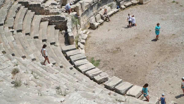 Myra oude stad in Demre, Antalya - Turkije — Stockfoto