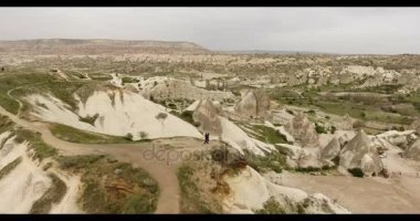 Peri bacaları, Göreme, Kapadokya havadan görünümü