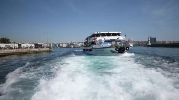 Voyage en ferry à Istanbul Turquie — Video