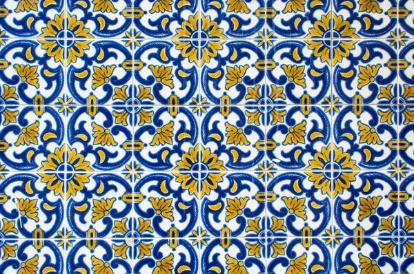 Azulejos, geleneksel Portekiz fayansları — Stok fotoğraf