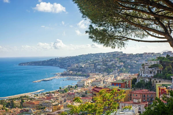 ナポリの海岸の眺め,イタリア — ストック写真