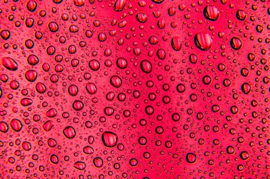 Turuncu arka planda su damlaları