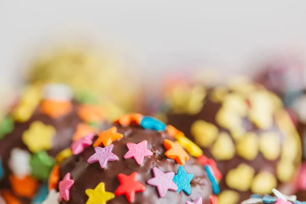 Lezzetli tatil kek çıkar bir cam renkli