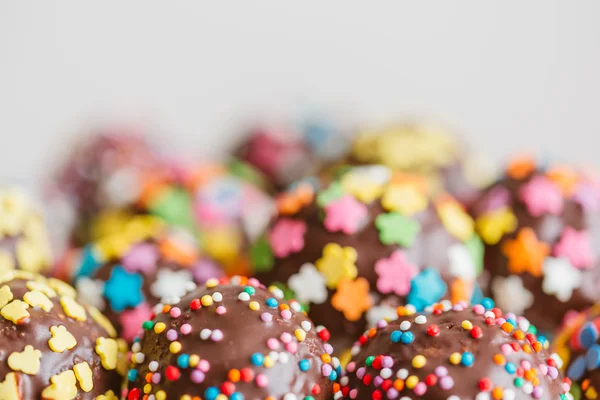 Lezzetli tatil kek çıkar bir cam renkli