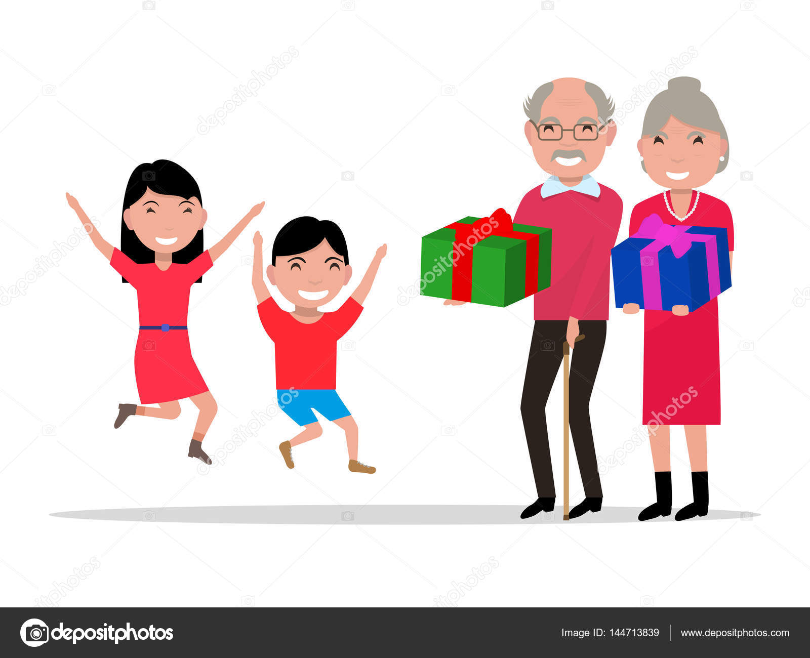 Cartoon grandparents Vector Art Stock Images | Depositphotos Cartoon grandparents Vector Art Stock Images | Depositphotos